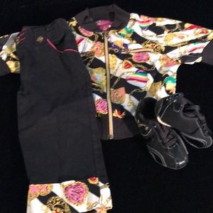 Two piece matching set.